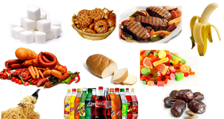 Изключете от диетата храни с висок гликемичен индекс