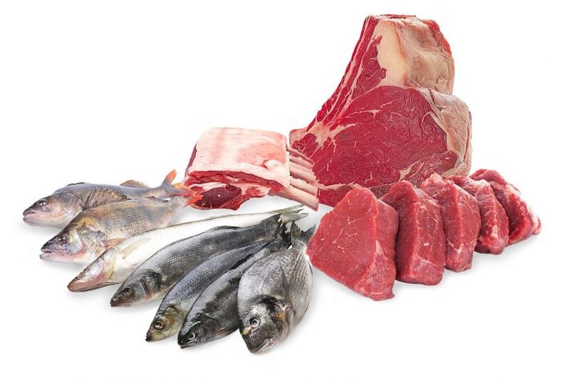 месо и риба за диетата на дукан