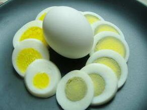 варено яйце за отслабване